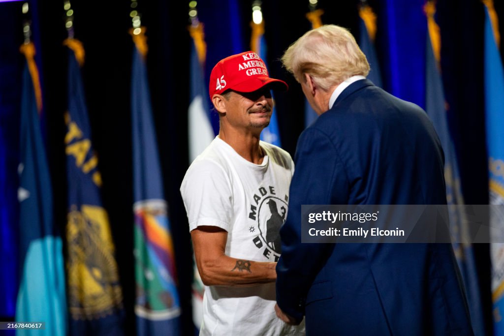 Donald Trump Speaks At The National Guard Association Of The United States' 146th General Conference & Exhibition