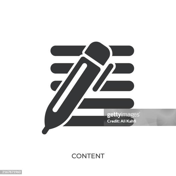 content glyph solid icon. solid icon that can be applied anywhere, simple, pixel perfect and modern style - video content stock illustrations