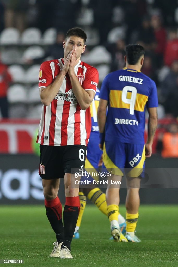 Estudiantes v Boca Juniors - Liga Profesional 2024