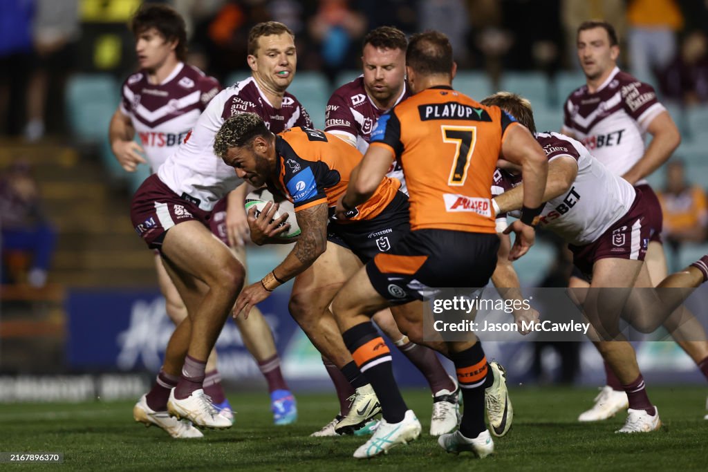 NRL Rd 25 - Tigers v Sea Eagles