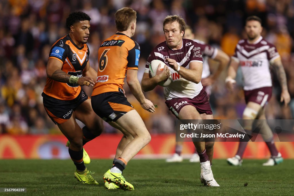 NRL Rd 25 - Tigers v Sea Eagles