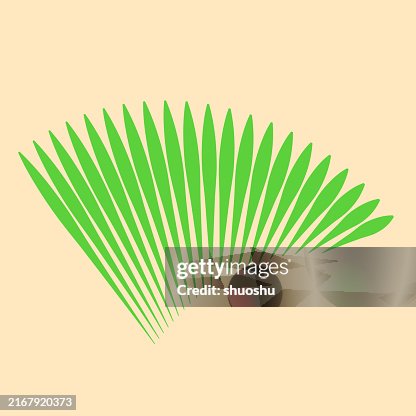 Abstract halftone stripes plant leaf vector pattern background Abstract halftone stripes plant leaf vector pattern background