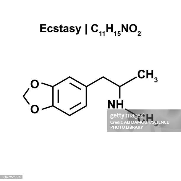 illustrations, cliparts, dessins animés et icônes de ecstasy structure, illustration - méthamphétamine