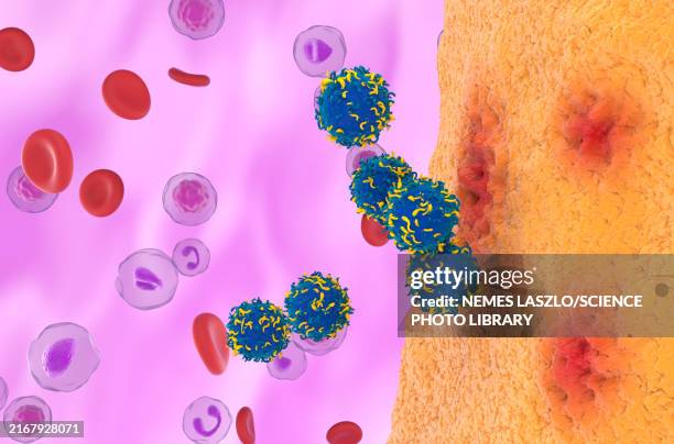 ilustrações de stock, clip art, desenhos animados e ícones de car-t cell therapy in rheumatoid arthritis, illustration - terapia alternativa