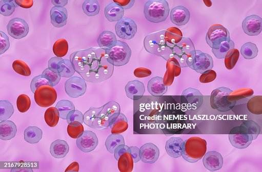 Norepinephrine molecule, illustration Norepinephrine molecule, illustration
