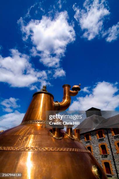 jameson whiskey distillery, midleton, county cork, ireland - distilleerderij stockfoto's en -beelden