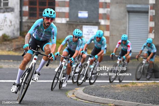 Davide Gabburo of Italy and Team VF Group-Bardiani Csf-Faizane competes during the 38th Tour Poitou - Charentes en Nouvelle Aquitaine 2024, Stage 4 a...