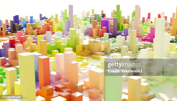 159 3d Render Buildings City Stock Photos, High-Res Pictures, and ...
