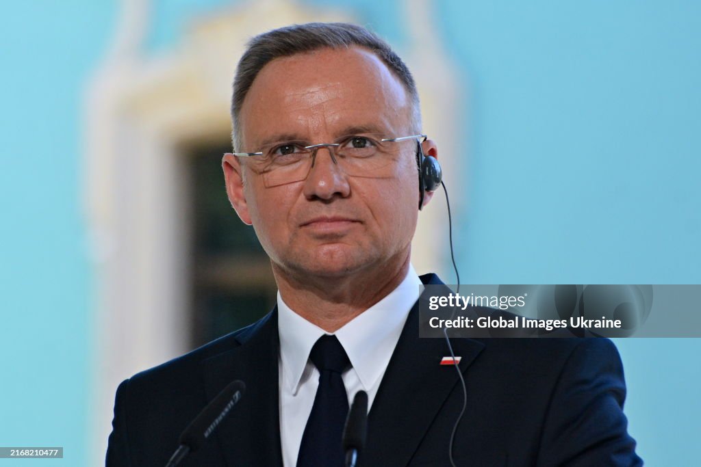 President Of Poland And Prime Minister Of Lithuania Visit Kyiv On Independence Day Of Ukraine