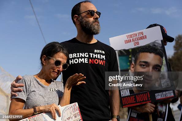 Protesters Urge Netanyahu To Get Ceasefire Deal Done Protesters Urge Netanyahu To Get Ceasefire Deal Done