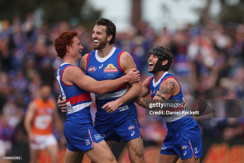 AFL Rd 24 - Western Bulldogs v GWS