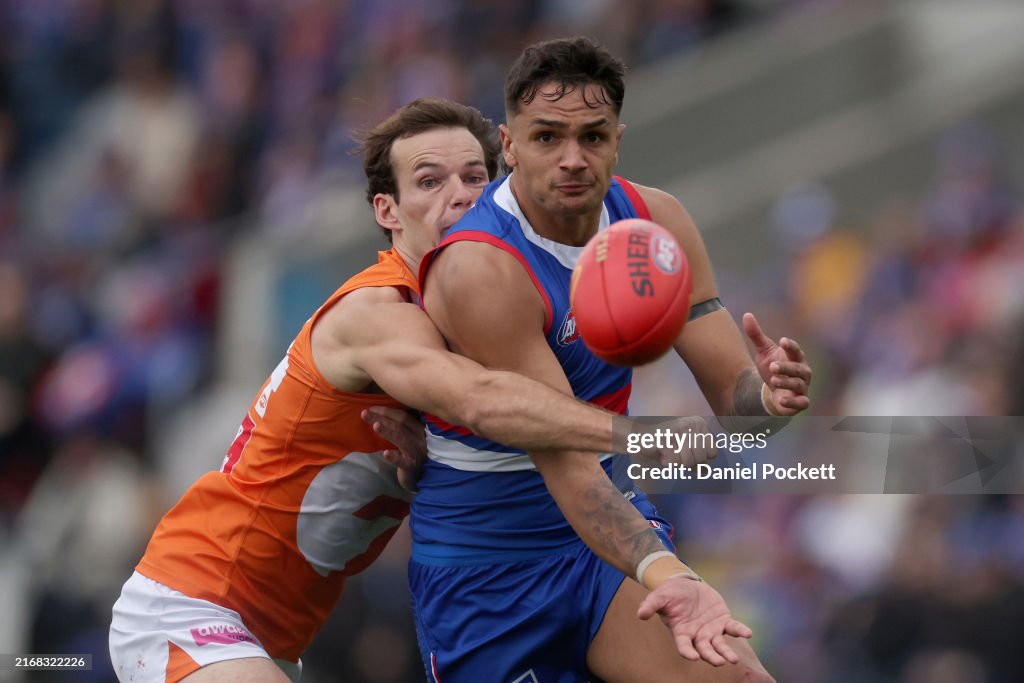 AFL Rd 24 - Western Bulldogs v GWS