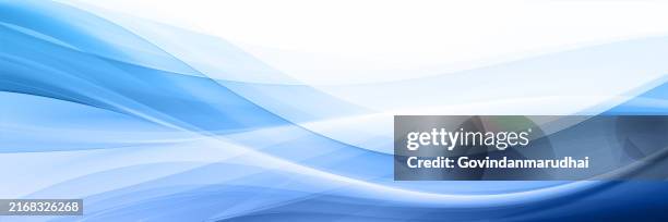 abstract minimal background with blue gradient. dynamic wave banner background with soft blue color - website banner stock illustrations