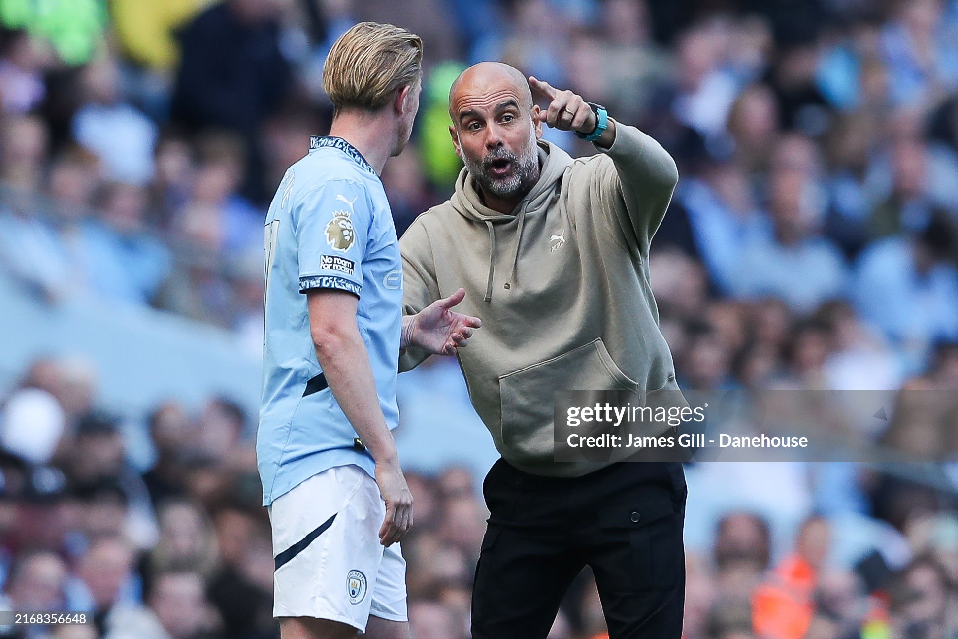 Guardiola uncertain about De Bruyne's availability for the match against Arsenal