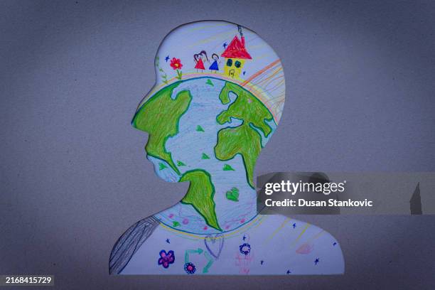 having a mind full of zen - mindfulness background stock illustrations