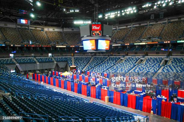 The New Orleans Arena, later called the Smoothie King Center, is viewed on January 8, 2007 in New Orleans, Louisiana.