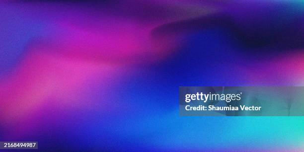 stockillustraties, clipart, cartoons en iconen met abstract blurred blue gradient fluid vector background design wallpaper template with dynamic color, waves, and blend. futuristic modern backdrop design for business, presentation, ads, banner - fluorescerend
