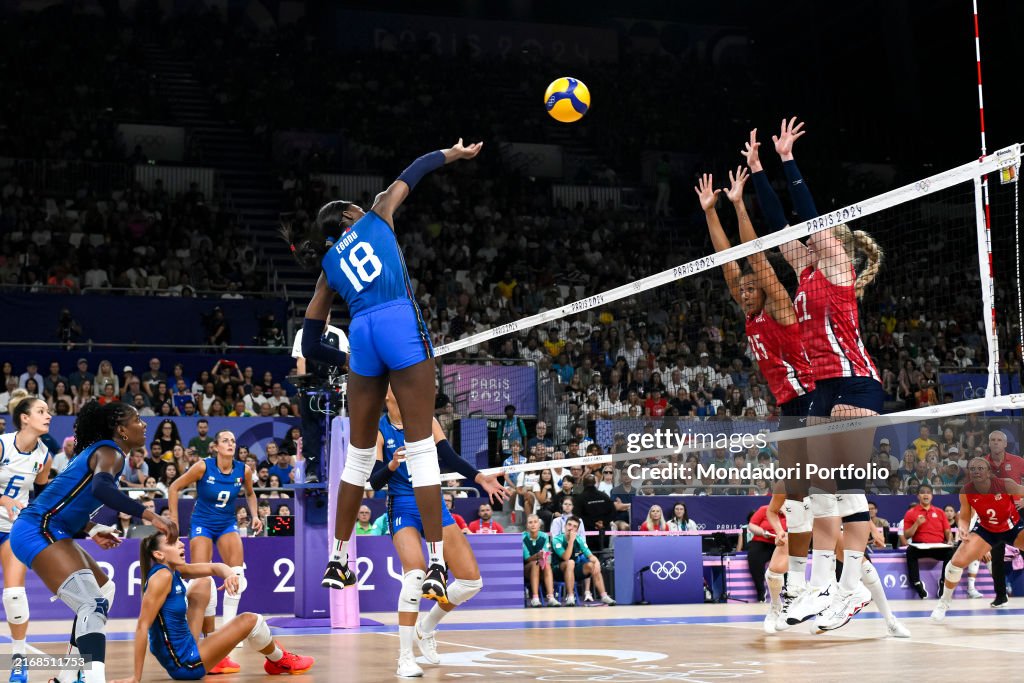 Paris 2024 Olympic Games, Volleybal final: United Sates of America vs Italy