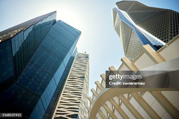 king abdullah financial district, riad - riad stock-fotos und bilder