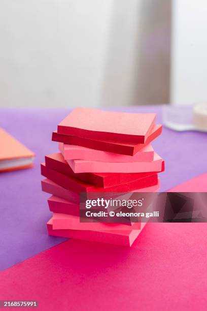 Paper Notes Stack 140 Paper Stacking Desk Stock Photos, High-Res Pictures, and Images ...