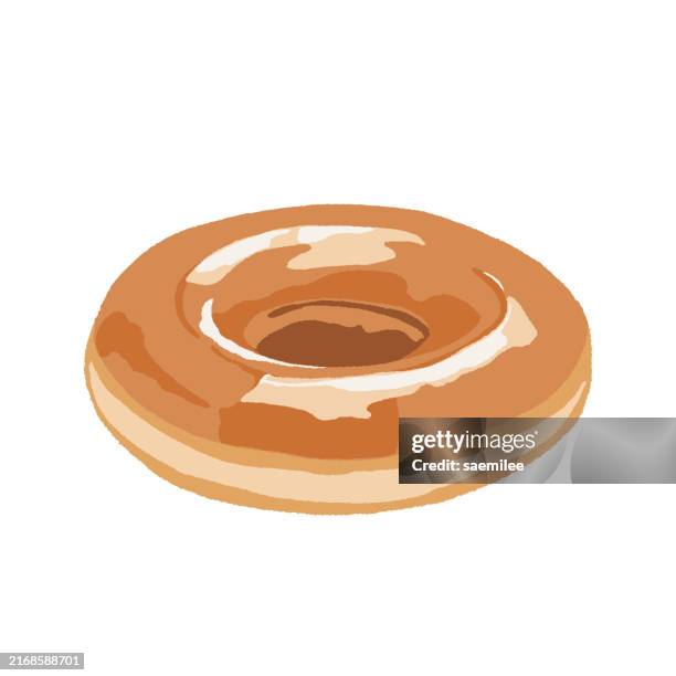 ilustraciones, imágenes clip art, dibujos animados e iconos de stock de rosquilla pastada - inocente