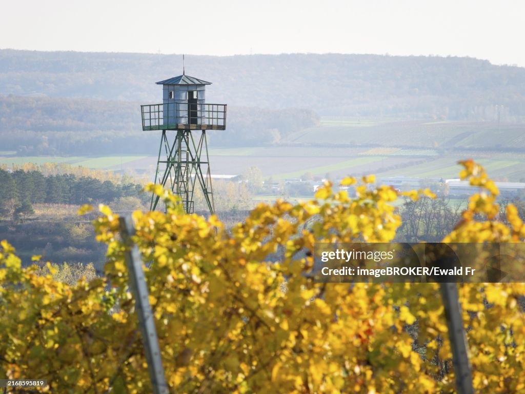 Watchtower on a former border in burgenland
