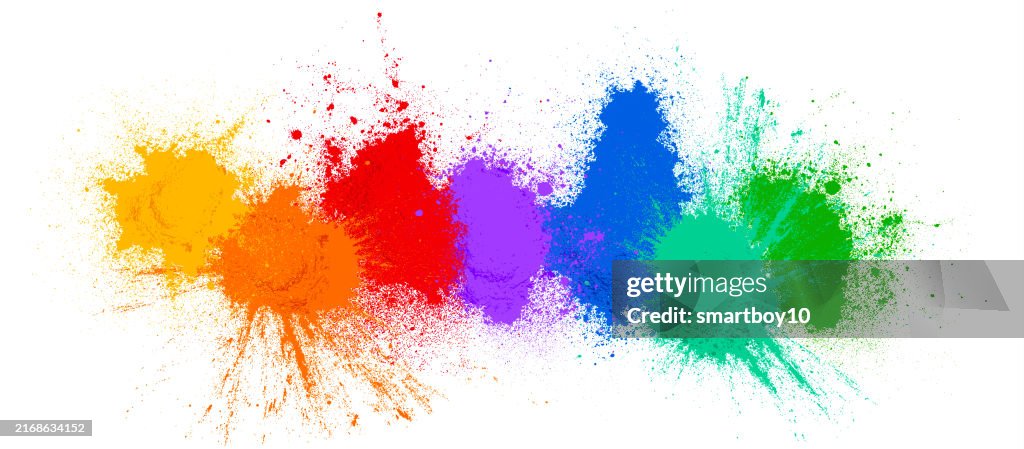 Coloured Powder Background