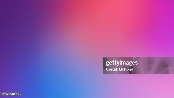 blue red purple gradient background - rosa color fotografías e imágenes de stock