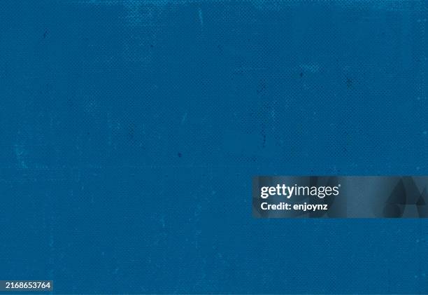 blue grunge half tone textured dots pattern - half finished stock illustrations