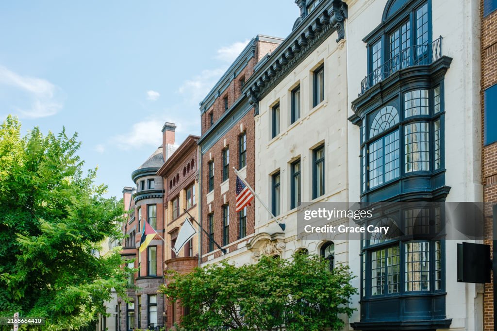 Rowhouses in Washington, DC