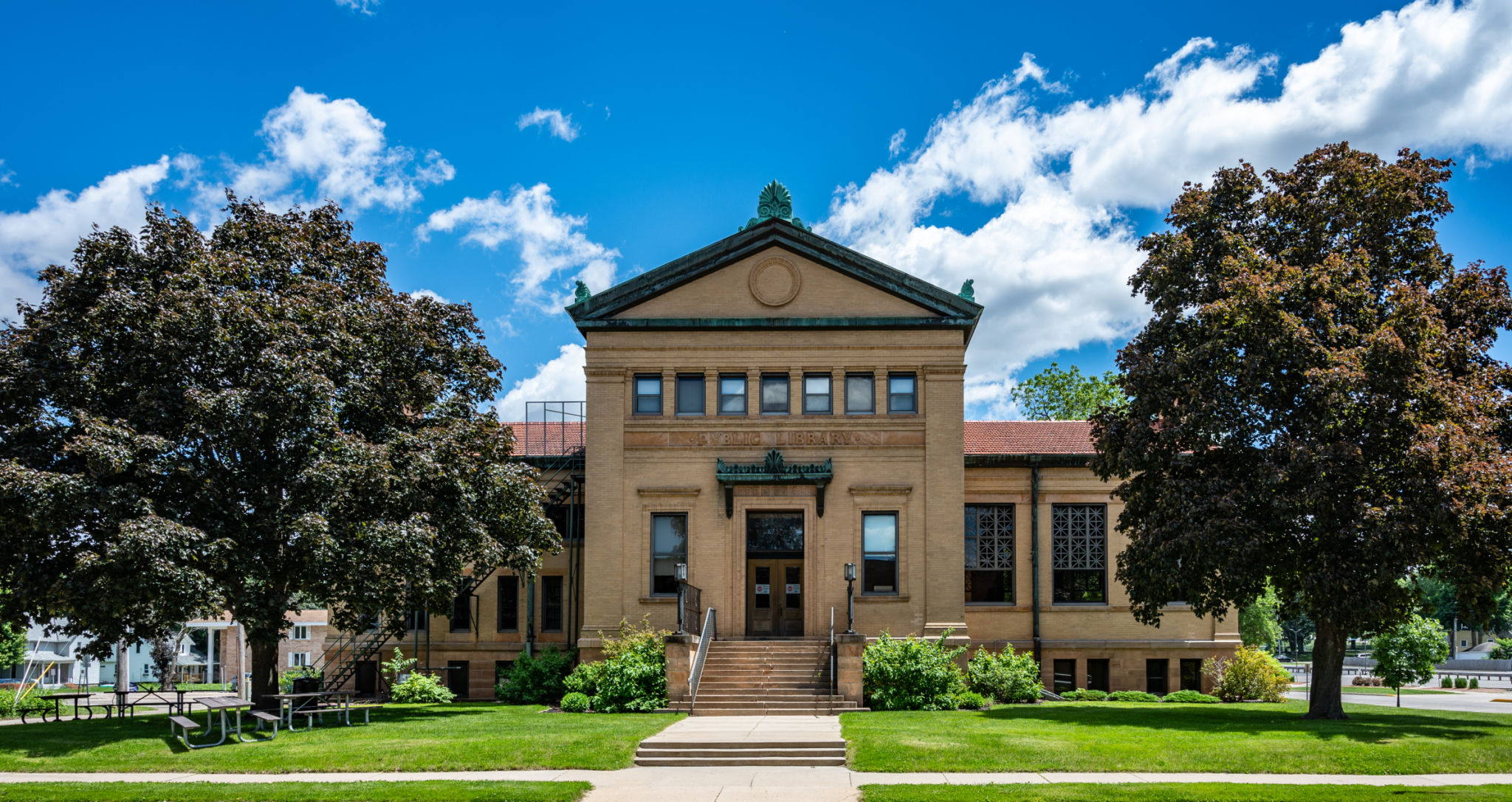 library exterior