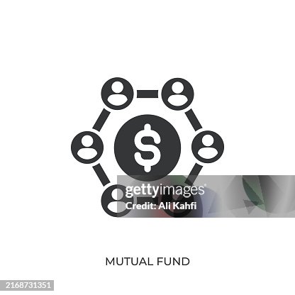 Mutual fund glyph solid icon. Solid icon that can be applied anywhere, simple, pixel perfect and modern style Mutual fund glyph solid icon. Solid icon that can be applied anywhere, simple, pixel perfect and modern style
