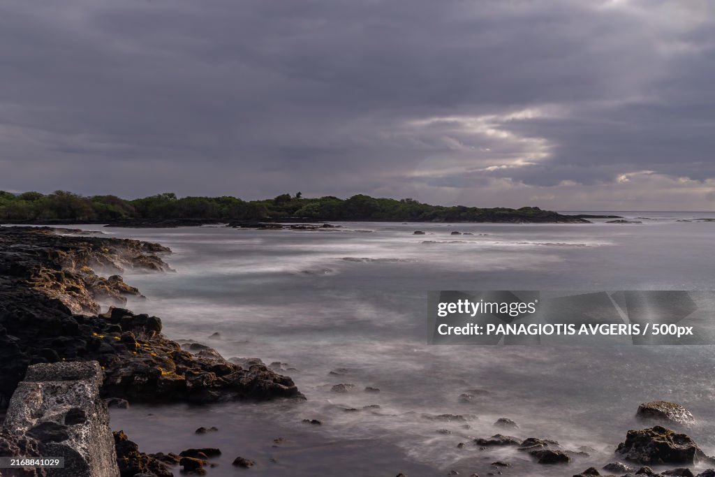 Scenic view of sea against sky,Hawaii,United States,USA