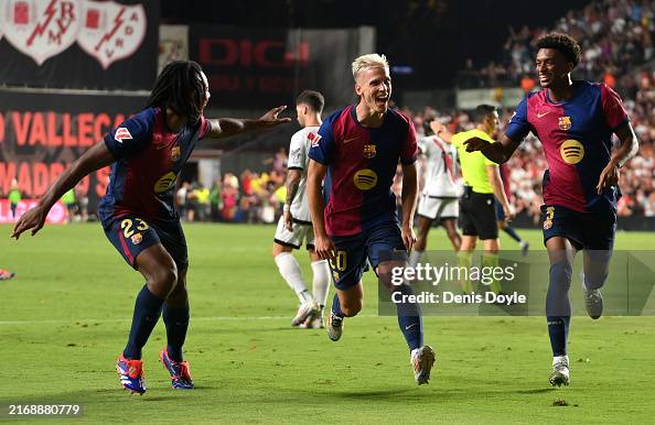 Rayo Vallecano v FC Barcelona - La Liga EA Sports Rayo Vallecano v FC Barcelona - La Liga EA Sports