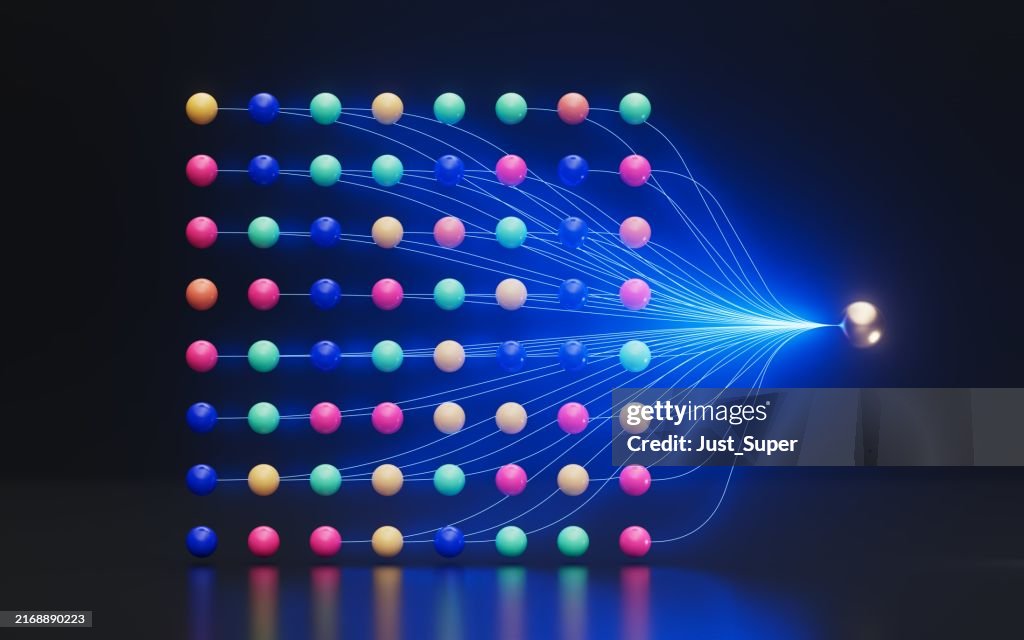 Neural Network Nodes Deep Learning Artificial Intelligence Machine Learning Model