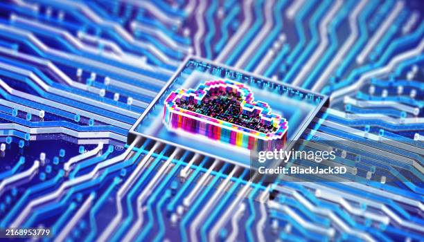 cloud security system technology concept - cloud computing security stock pictures, royalty-free photos & images
