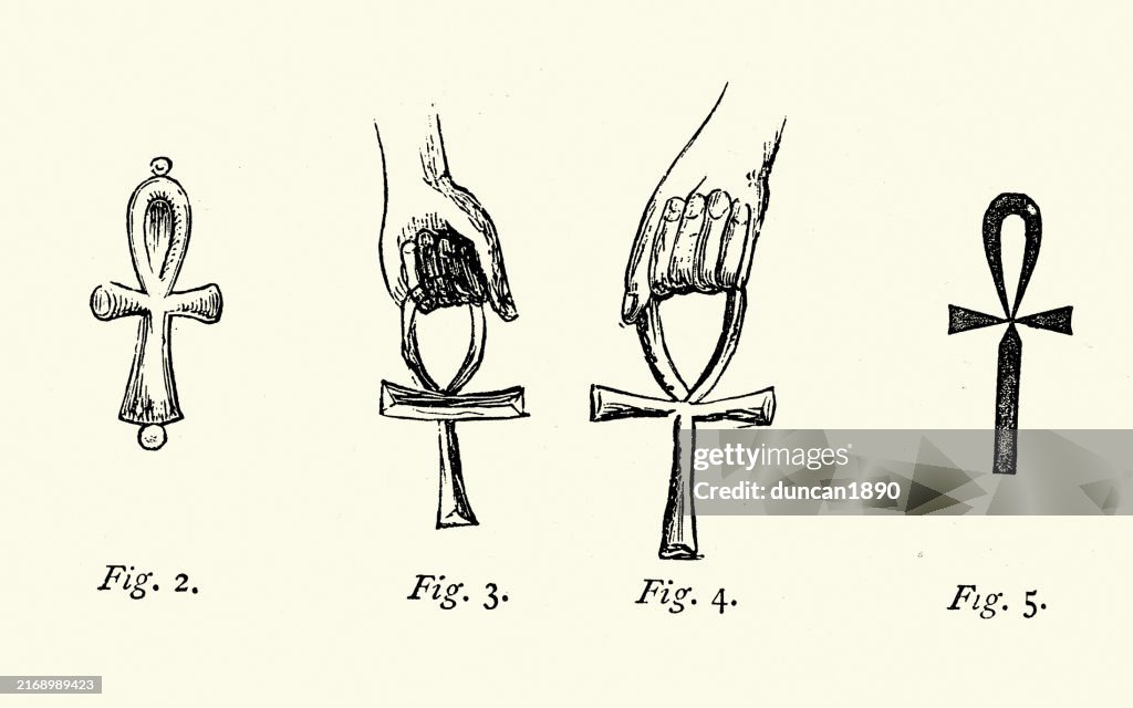 Ancient Key Examples Examples Of Ancient Ankh Or Key Of Life An Ancient Egyptian ...