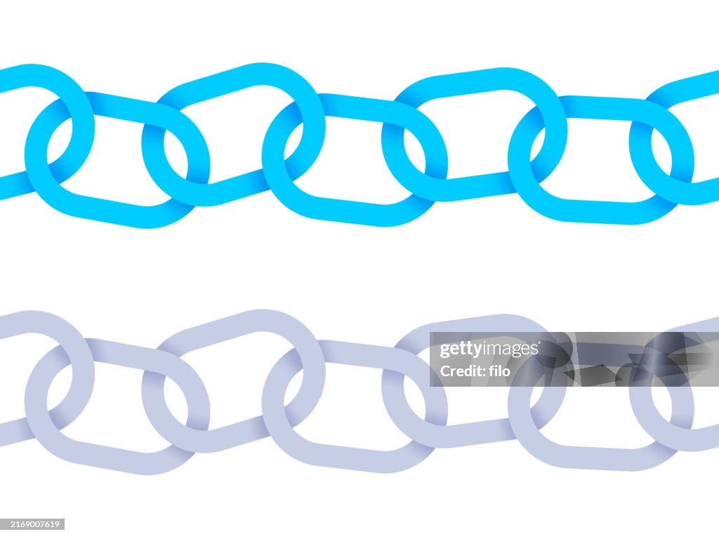 Horizontal Chain Design Blue Gray Horizontal Chain Background Seamless Tileable Repeating High ...