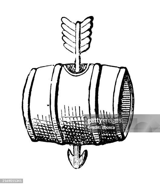 heraldry coat of arms and flag elements, rebus of william bolton, prior of st. bartholomew's, smithfield - former stock illustrations