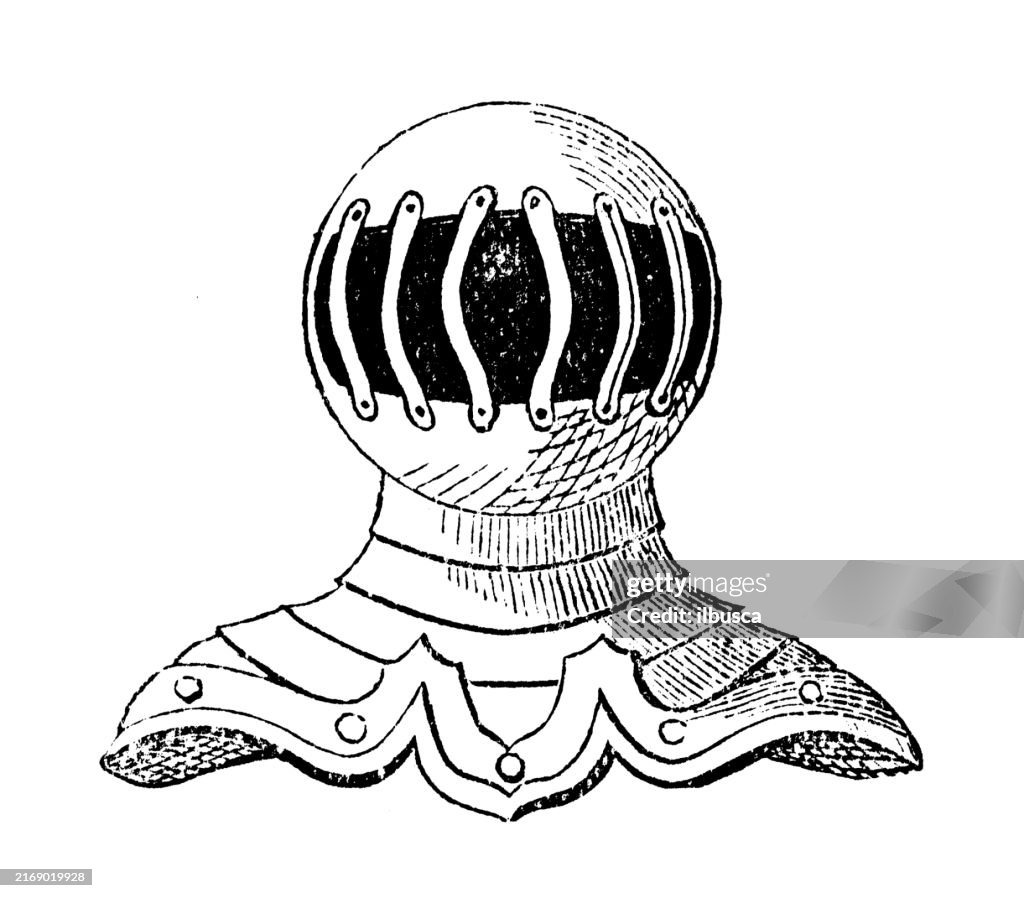 Heraldry coat of arms and flag elements: Royal Helmet