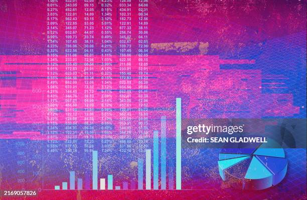 financial montage background - accountancy stock pictures, royalty-free photos & images