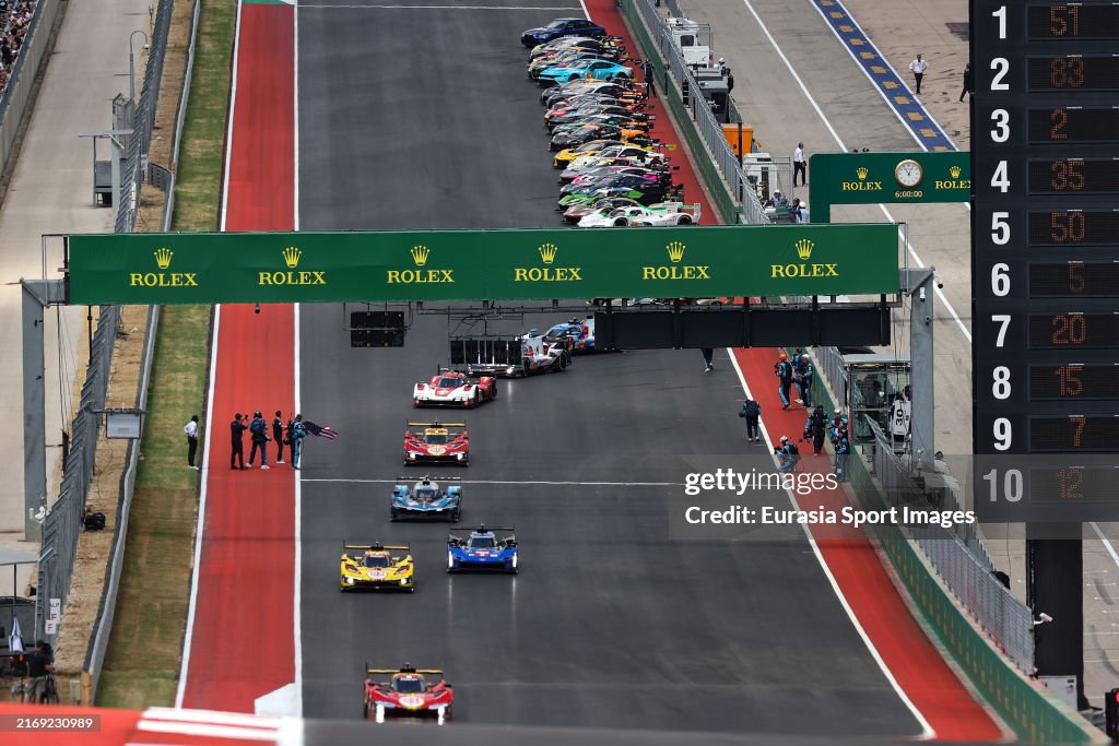 Fia Rence Mo A view of the starting line prior the 6th Race of the FIA WEC 2024 ...