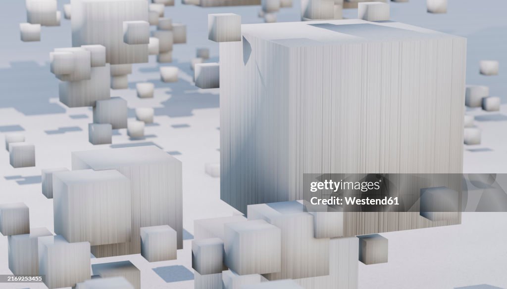 Abstract Block Stack Vector 3d Rendering Of Abstract Block Shape High-Res Vector Graphic - Getty Images