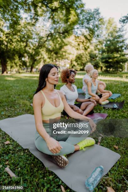 yoga time - image technique stock pictures, royalty-free photos & images