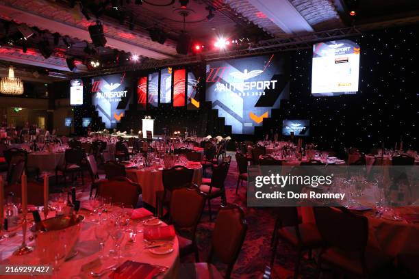 The Great Room during the Autosport Awards at Grosvenor House Hotel, Park Lane, London on December 03, 2023 in Grosvenor House Hotel, Park Lane,...