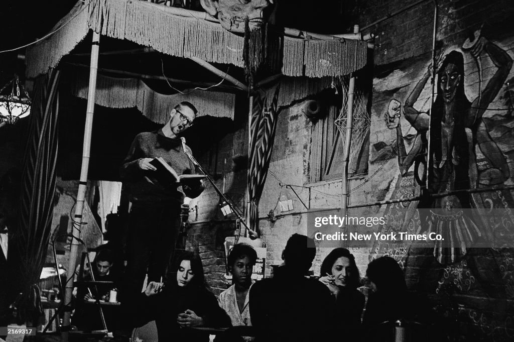 Poetry Reading In Greenwich Village