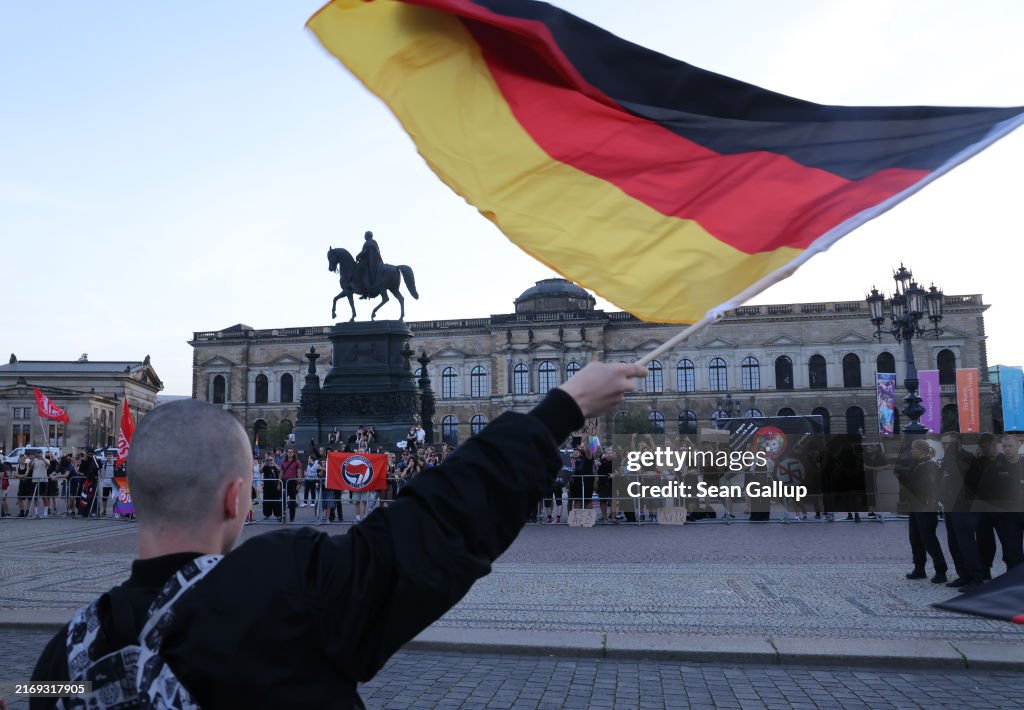 Alternative for Germany (AfD) Campaigns In Dresden