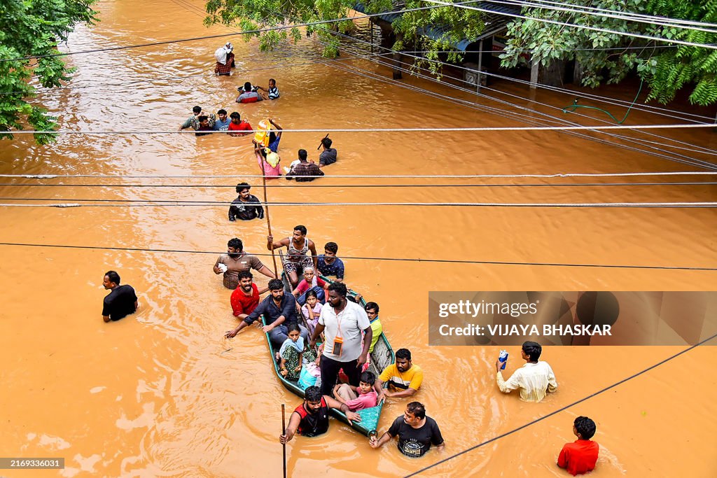 INDIA-WEATHER-FLOOD