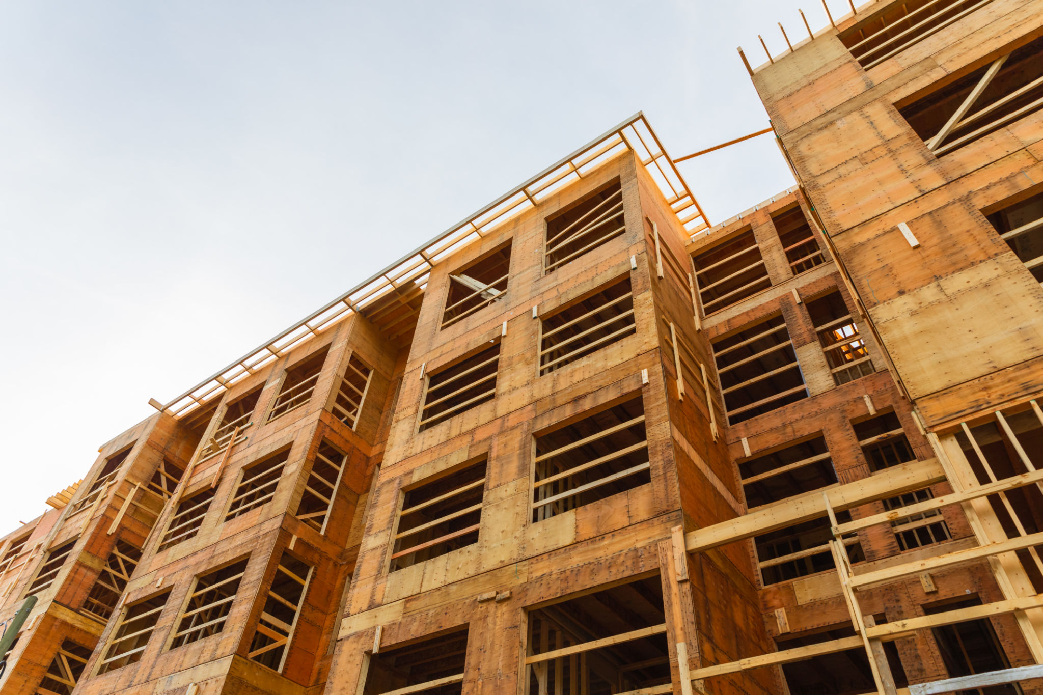 construction site timber
