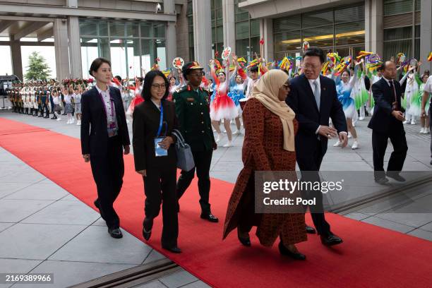Samia Images 817 Samia Suluhu Photos & High Res Pictures - Getty Images